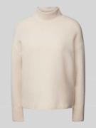 Vero Moda Loose Fit Pullover mit Stehkragen Modell 'EBBA' in Beige, Gr...