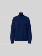 Victoria Beckham Pullover mit Stehkragen in Marine, Größe L