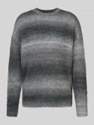 JAKE*S STUDIO MEN Strickpullover mit überschnittenen Schultern in Anth...