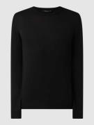 Matinique Strickpullover aus Schurwolle Modell 'Margrate Merino' in Bl...