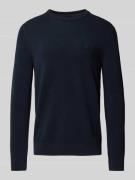 Marc O'Polo Regular Fit Pullover aus reiner Baumwolle in Dunkelblau, G...