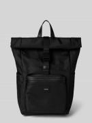 CK Calvin Klein Rucksack mit Label-Badge in Black, Größe 1