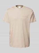 CK Calvin Klein T-Shirt mit Label-Detail in Khaki, Größe S