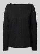 s.Oliver RED LABEL Relaxed Fit Sweatshirt mit Baumwolle in Black, Größ...