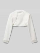 Weise Regular Fit Bolero mit offener Vorderseite in Ecru, Größe 146