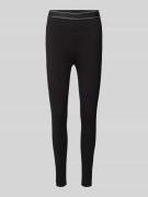 Hugo Blue Leggings mit Stretch-Anteil Modell 'Getti' in Black, Größe L