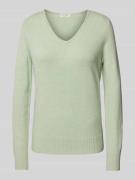 Christian Berg Woman Regular Fit Strickpullover mit V-Ausschnitt in Li...