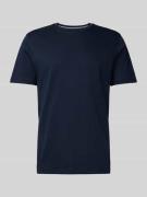 OLYMP Level Five Regular Fit T-Shirt aus reiner Baumwolle in Marine, G...