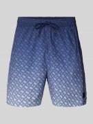 BOSS Badehose mit elastischem Bund Modell 'VALE' in Marine, Größe XL