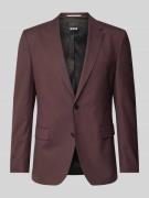 BOSS Sakko mit Pattentaschen Modell 'Jasper' in Dunkelrot, Größe 27