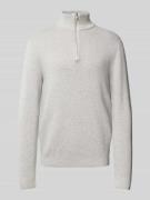 Jack & Jones Premium Troyer mit Label-Detail MOdell 'BLAMILANO' in Hel...