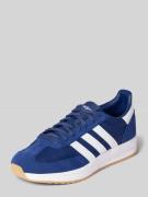 ADIDAS SPORTSWEAR Ledersneaker mit labeltypischen Streifen Modell 'RUN...