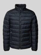 Gant Daunenjacke mit Reißverschlusstaschen in Black, Größe M