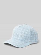 Guess Basecap in Bouclé-Optik Modell 'ELSA' in Hellblau, Größe 1