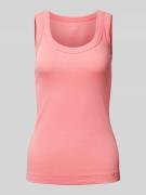 Marc Cain Tanktop in Ripp-Optik in Pink, Größe 34