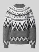 LeGer by Lena Gercke Strickpullover mit Rundhalsausschnitt Modell 'Fla...