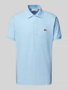 Lacoste Classic Fit Poloshirt mit Baumwollanteil in Hellblau, Größe L