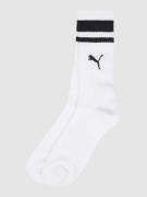 Puma Sportsocken mit Stretch-Anteil im 2er-Pack in Weiss, Größe 39-42