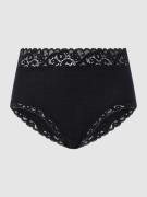 Hanro Slip mit Spitze Modell 'Moments' in Black, Größe S