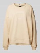 Tommy Hilfiger Oversized Sweatshirt mit Rundhalsausschnitt in Sand, Gr...