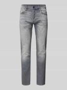 G-Star Raw Slim Fit Jeans im Used-Look in Hellgrau, Größe 30/30