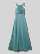 G.O.L. Abendkleid mit Zierperlenbesatz in Mint, Größe 146