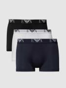 Emporio Armani Trunks mit Stretch-Anteil im 3er-Pack in Marine, Größe ...