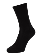 Falke Socken mit Label-Schriftzug Modell 'FAMILY' in Black, Größe 35-3...
