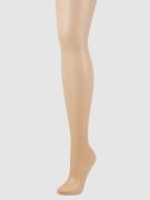 Falke Strumpfhose in transparenter Optik - 15 DEN in Beige, Größe L