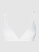 Calida T-Shirt-BH mit vorgeformten Cups in Weiss, Größe 75C