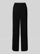 Vero Moda Straight Fit Stoffhose mit Bügelfalten Modell 'EVE' in Black...