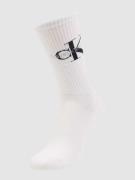 CK Calvin Klein Socken mit Logo in Weiss, Größe 1