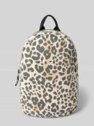 STUDIO NOOS Rucksack mit Animal-Print in Sand, Größe 1