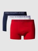 Polo Ralph Lauren Underwear Trunks im 3er-Pack in Rot, Größe L