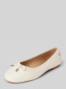 Lauren Ralph Lauren Lederballerinas mit Zierschleife Modell 'JAYNA' in...