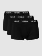 HUGO Trunks mit Label-Details im 3er-Pack in Black, Größe L