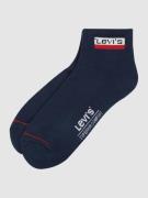 Levi's® Socken mit Stretch-Anteil im 2er-Pack in Marine, Größe 39-42