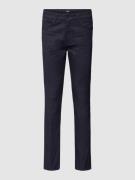 BOSS Slim Fit Jeans mit Stretch-Anteil Modell 'Delaware' in Blau, Größ...