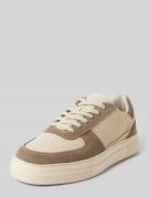 SELECTED HOMME Sneaker mit Schnürverschluss Modell 'HARALD' in Beige, ...