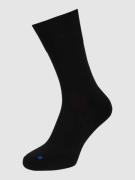 Falke Socken aus Baumwollmischung Modell 'Run' in Black, Größe 39-41