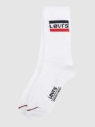 Levi's® Socken mit Label-Detail im 2er-Pack in Weiss, Größe 39-42