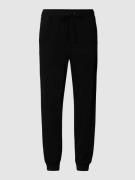 Lauren Ralph Lauren Sweatpants mit Kontraststreifen in Black, Größe 36