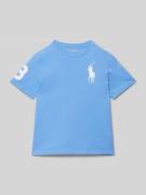 Polo Ralph Lauren Teens T-Shirt mit Label-Stitching in Royal, Größe L