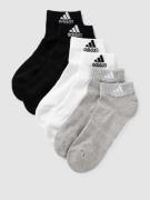 ADIDAS SPORTSWEAR Sneakersocken mit Label-Detail Modell 'CUSH ANKLE' i...