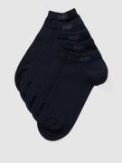 BOSS Sneakersocken mit Label-Schriftzug im 5er-Pack Modell 'Uni Color'...