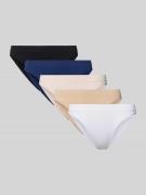 DORINA Slip mit bequemem Schnitt im 5er-Pack Modell 'ROSANNE' in Black...