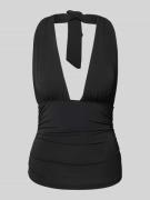 Noisy May Tanktop mit Neckholder Modell 'BELLA' in Black, Größe L