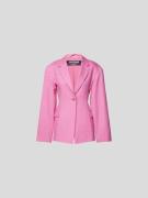 Jacquemus Blazer mit Reverskragen in Pink, Größe 38