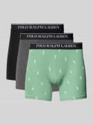 Polo Ralph Lauren Underwear Trunks mit elastischem Label-Bund im 3er-P...