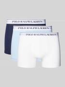 Polo Ralph Lauren Underwear Trunks mit elastischem Label-Bund im 3er-P...